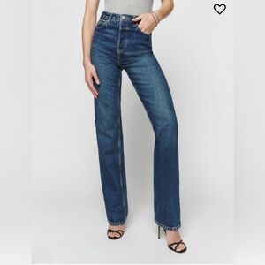 Reformation Cynthia High Rise Straight